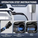 Tesla to J1772 EV Charging Adapter - 80A/240V