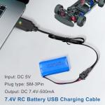 KBT SM-3P Lithium USB Charging Cable for RC Vehicles