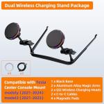 APTROCK Qi2 Wireless Charging Stand for Tesla Model Y/3