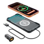 Fast Wireless Car Charger Pad for iPhone and Samsung