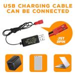 Fytoo 3.7V 3000mAh Li-ion Battery with USB Cable