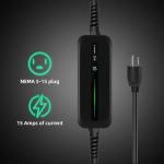 Morec Portable Level 1 EV Charger with 25ft Cable