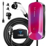 Portable Level 1 & 2 EV Charger, 16Amp, 23Ft Cable
