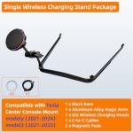 APTROCK Qi2 Wireless Charging Stand for Tesla