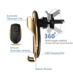 Waillynice 10W Wireless Car Charger & Phone Holder