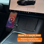 APTROCK Qi2 Wireless Charging Stand for Tesla