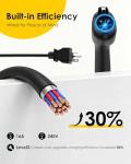 EnTurbo 25FT Portable EV Charger for J1772