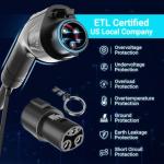 Tera Level 2 EV Charger for Tesla, 48A, 25 FT