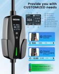 SEGUMA 32Amp Level 2 EV Charger with 25ft Cable