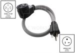 AC WORKS Tesla Charging Adapter - 20A 250V