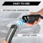 Tesla to J1772 EV Adapter, 40A Portable Charger