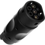 Type 1 to Type 2 EV Charger Adapter