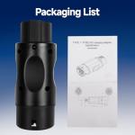 Type 1 to Type 2 EV Charger Adapter