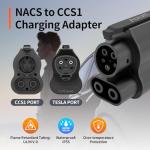 Tesla Supercharger to CCS1 Adapter for Fast Charging