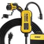 DEWALT Portable EV Charger, 16A, 25 ft Cable