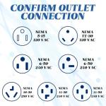 Relaxweex 6-20 Adapter for Tesla Chargers