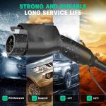 Portable Level 2 EV Charger with 25FT Cable