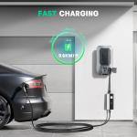 Portable Level 2 EV Charger with 25FT Cable