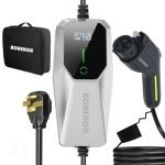 32A Portable Level 2 EV Charger with 25ft Cable