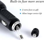 Dual Port USB Car Charger Cable, 11.5ft