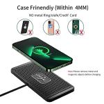 LOOSAU 15W Wireless Car Charger Pad for Phones