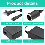 12V Power Adapter for Igloo Thermoelectric Coolers
