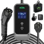32A Level 2 Portable EV Charger with 25FT Cable