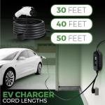 PRIMECOM Portable Level 2 EV Charger 30ft & 50ft
