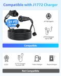 EVDANCE 32A J1772 21FT EV Charger Extension Cable