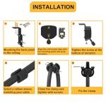 Ceiling and Wall EV Charger Cable Retractor