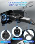 EVDANCE NACS to J1772 Charging Adapter, 80 Amp