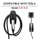 SEVEN SPARTA Tesla Charging Cable Holder - Black