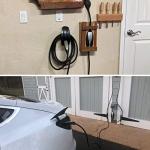 SEVEN SPARTA Tesla Charging Cable Holder - Black
