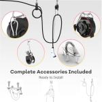 Retractable EV Charging Cable Management System