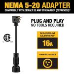 DEWALT NEMA 5-20 Adapter for EV Chargers