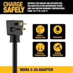 DEWALT NEMA 5-20 Adapter for EV Chargers