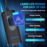 WINUSUAL Portable Level 2 EV Charger - 25FT Cable