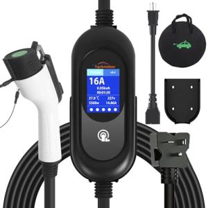 TopAutoGear 40FT Portable Level 1&2 EV Charger