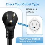 WenStorm Tesla 5-15 Adapter for Home Charging