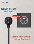 LENZ NEMA 14-50 Adapter for Tesla Chargers