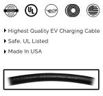 Inteset 48amp 20ft EV Extension Charging Cable