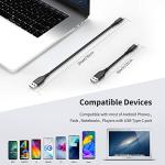 6 Inch Braided USB-C Charging Cable 3 Pack