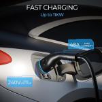 48Amp J1772 EV Charger Extension Cable 33ft