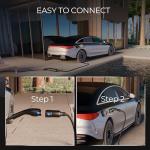 48Amp J1772 EV Charger Extension Cable 33ft