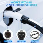 GODIAG Tesla to J1772 Charging Adapter, 48 Amp