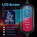 Portable Level 2 EV Charger with 25ft Cable