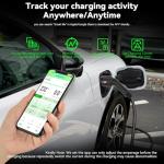 Portable Level 2 EV Charger with 25ft Cable