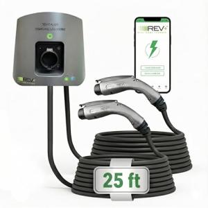 Revitalize REV+ Dual-Port 50A Level 2 Smart Charger
