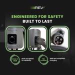 Revitalize REV+ Dual-Port 50A Level 2 Smart Charger