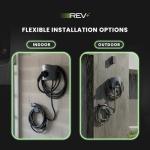 Revitalize REV+ Dual-Port 50A Level 2 Smart Charger